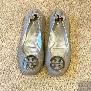 Tory Burch flannel flat